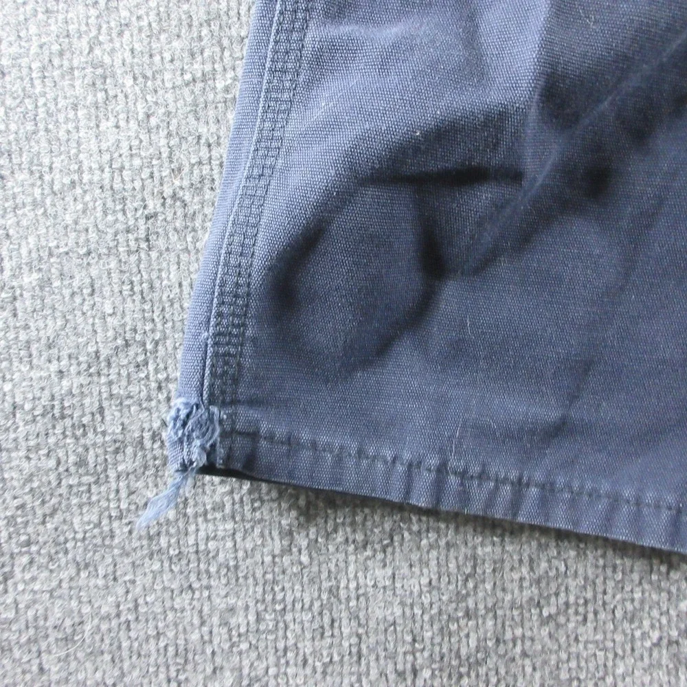 Carhartt FR Pants Mens 36x34 Blue Flame Resistant Canvas Carpenter Workwear